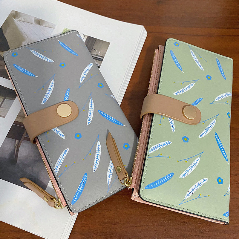 New ladies purse casual long clasp ladies purse