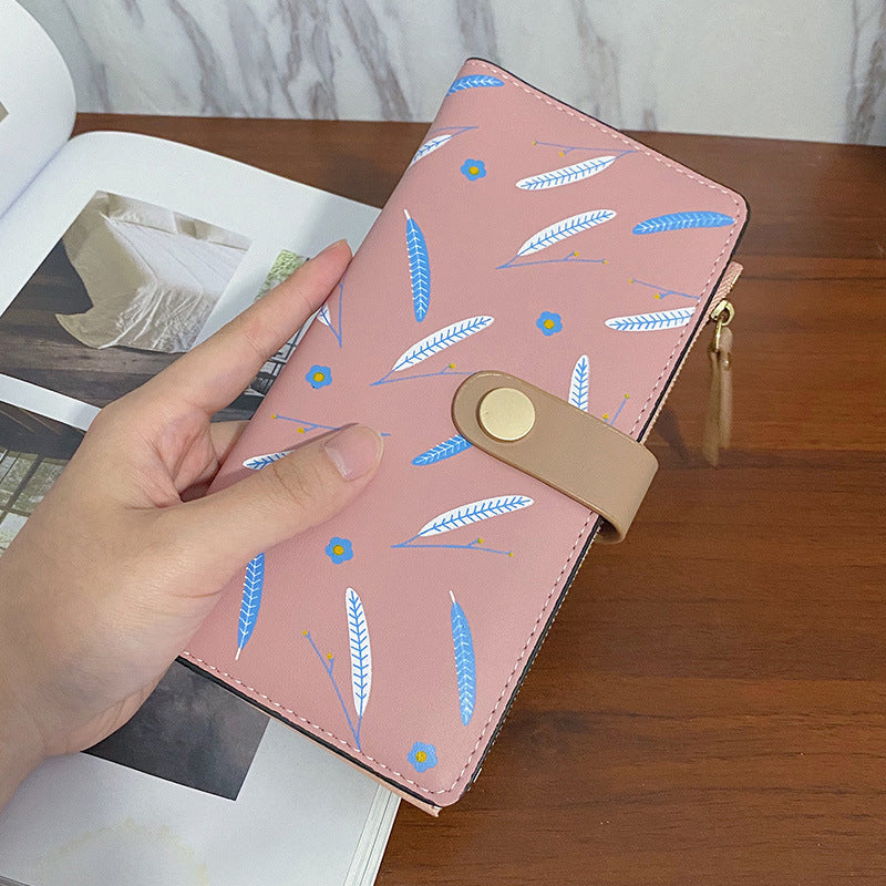 New ladies purse casual long clasp ladies purse